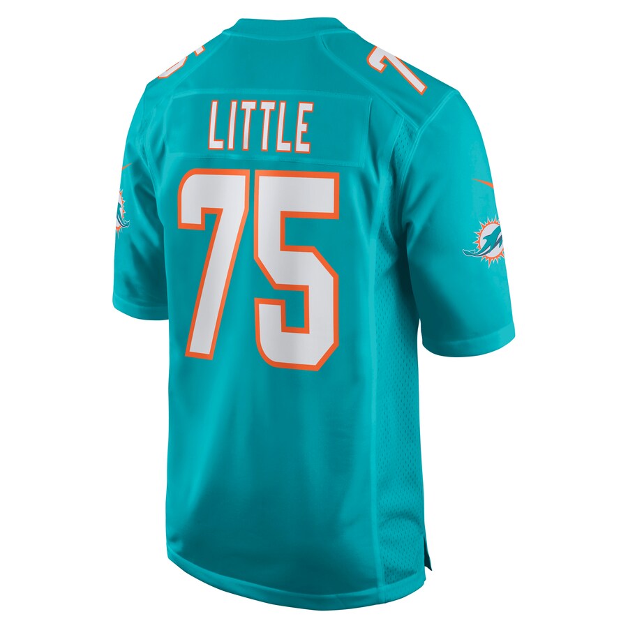 Custom #75 Aqua MIA Football Shirt Top