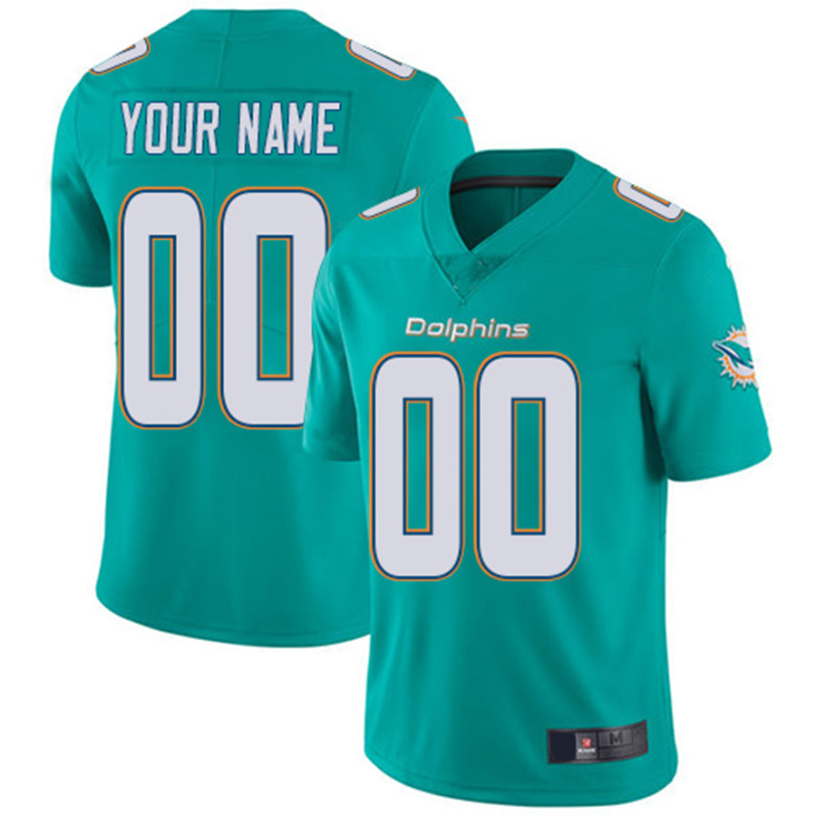 Custom Green MIA Football Shirt Top