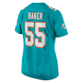Custom #55 Aqua MIA Football Shirt Top