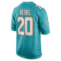 Custom #20 Aqua MIA Football Shirt Top