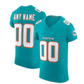 Custom Aqua MIA Football Shirt Top