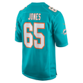Custom #65 Aqua MIA Football Shirt Top