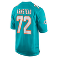 Custom #72 Aqua MIA Football Shirt Top