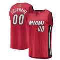 Custom Red 2023 MIA Basketball Shirt Top