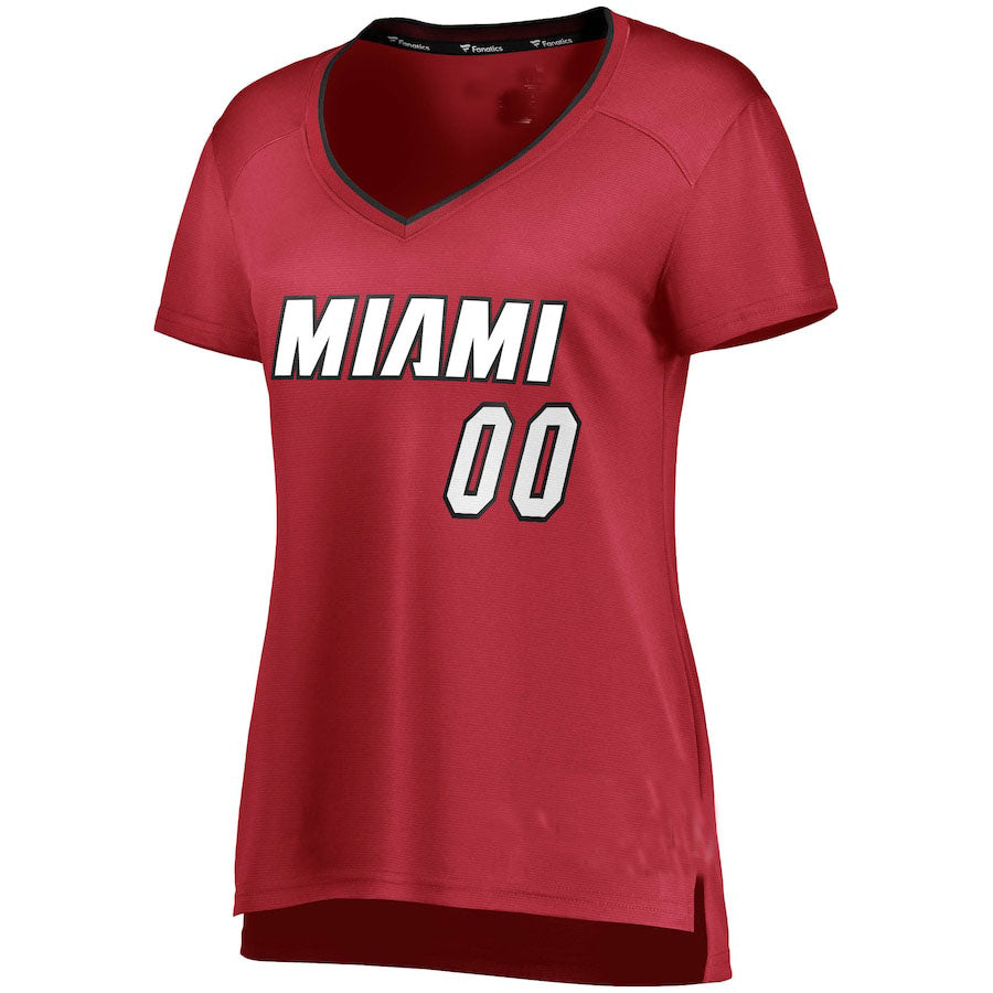 Custom Red MIA Basketball Shirt Top