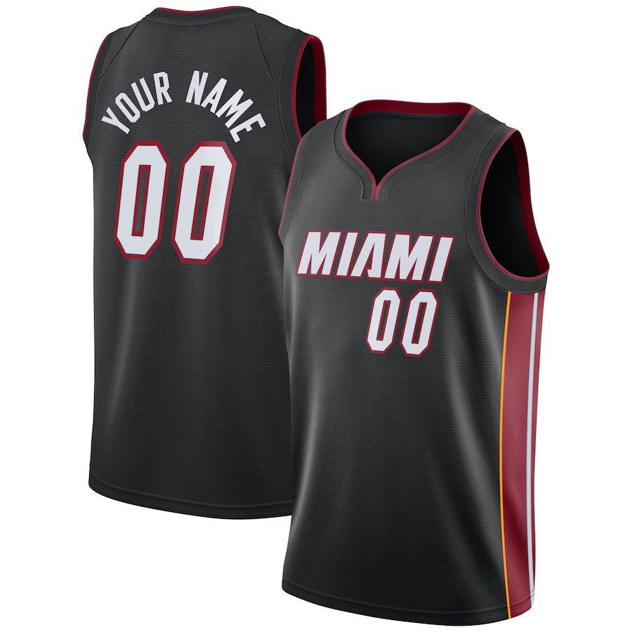 Custom Black MIA Basketball Shirt Top