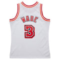 Custom #3 White 2007 MIA Basketball Shirt Top