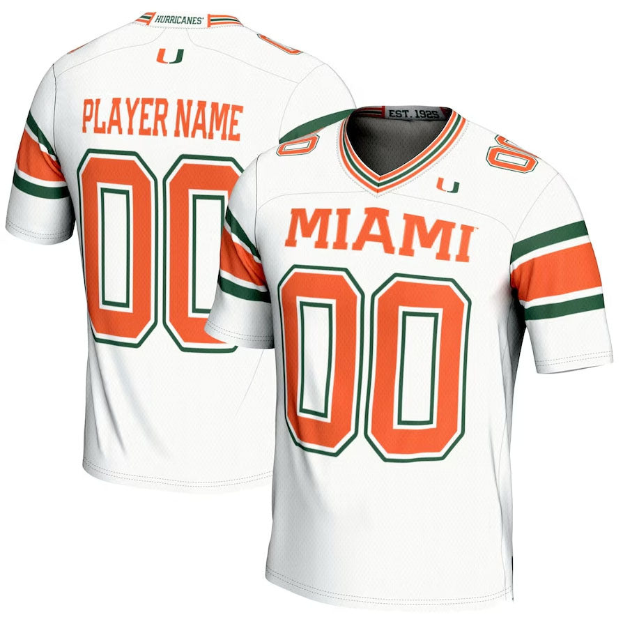 Custom White Football Shirt Top