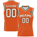 Custom Orange Basketball Shirt Top