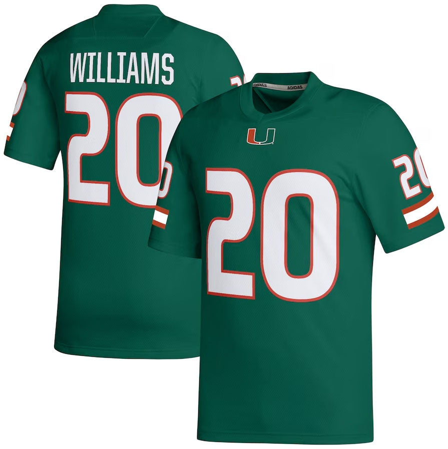 Custom #20 Green Football Shirt Top