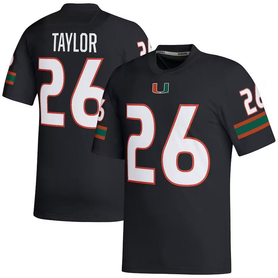 Custom #26 Black Football Shirt Top
