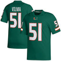 Custom #51 Green Football Shirt Top