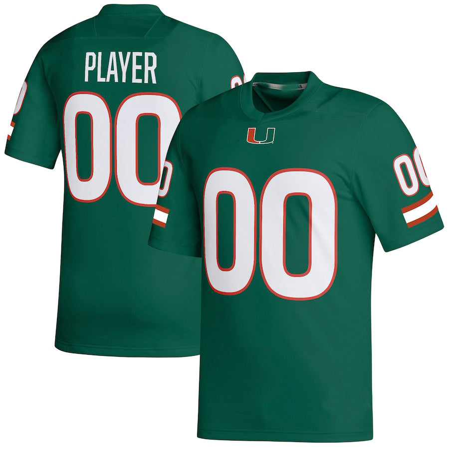Custom Green Football Shirt Top