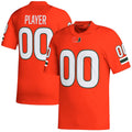 Custom Orange Football Shirt Top