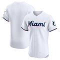 Custom White MIA Baseball Shirt Top