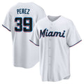 Custom #39 White MIA Baseball Shirt Top