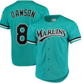 Custom #8 Teal MIA Baseball Shirt Top
