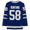 Custom #58 Blue TOR Hockey Shirt Top