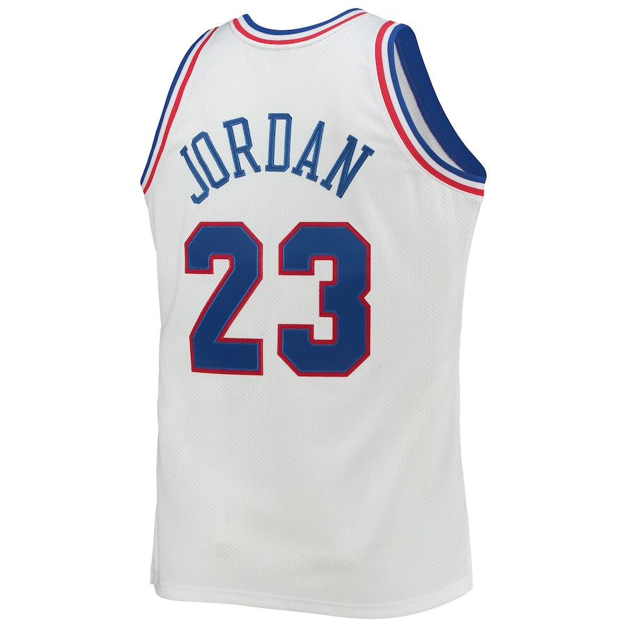 Custom #23 White 1992 Basketball Shirt Top