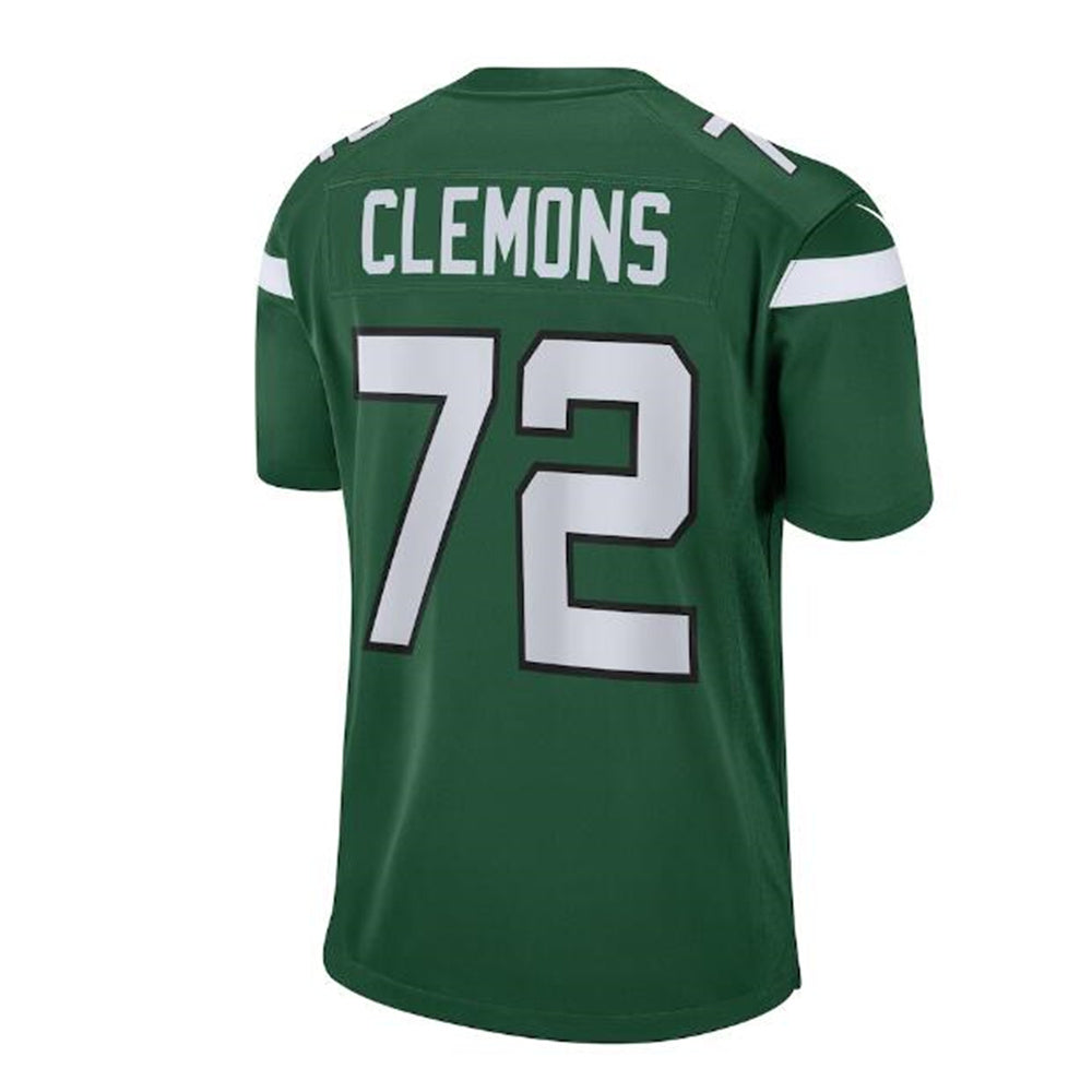 Custom #72 Green NYJ Football Shirt Top