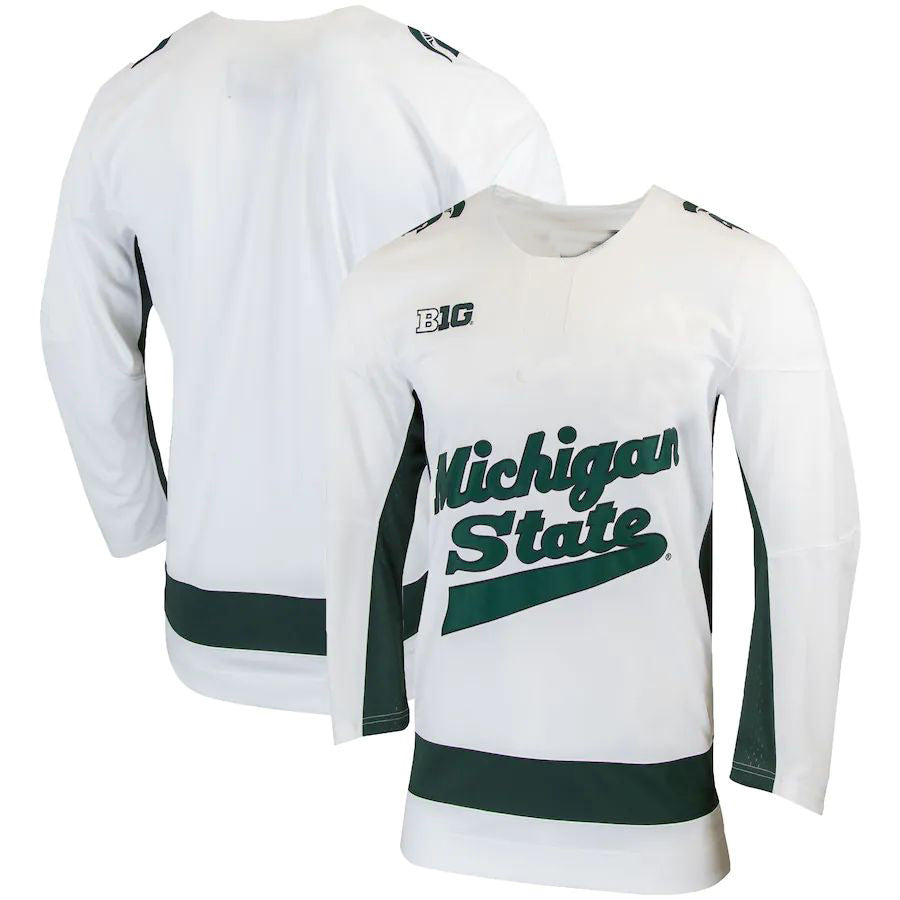 Custom White Hockey Shirt Top