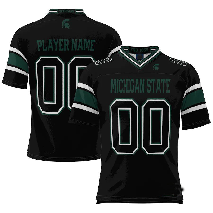 Custom Black Football Shirt Top