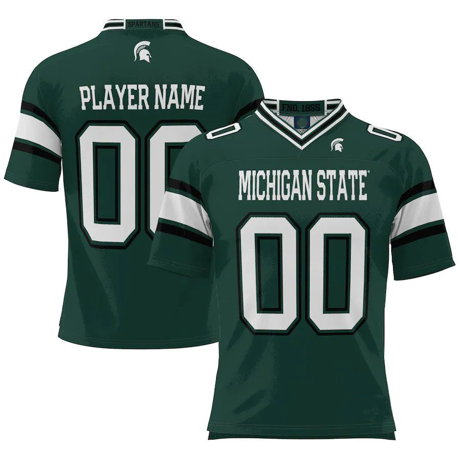 Custom Green Football Shirt Top