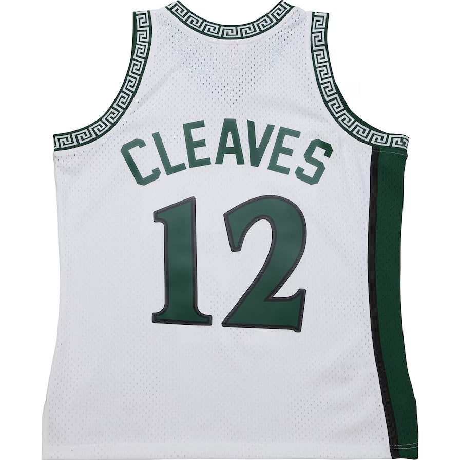 Custom #12 White 1999 Throwback Basketball Shirt Top