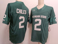 Custom #2 Green Football Shirt Top