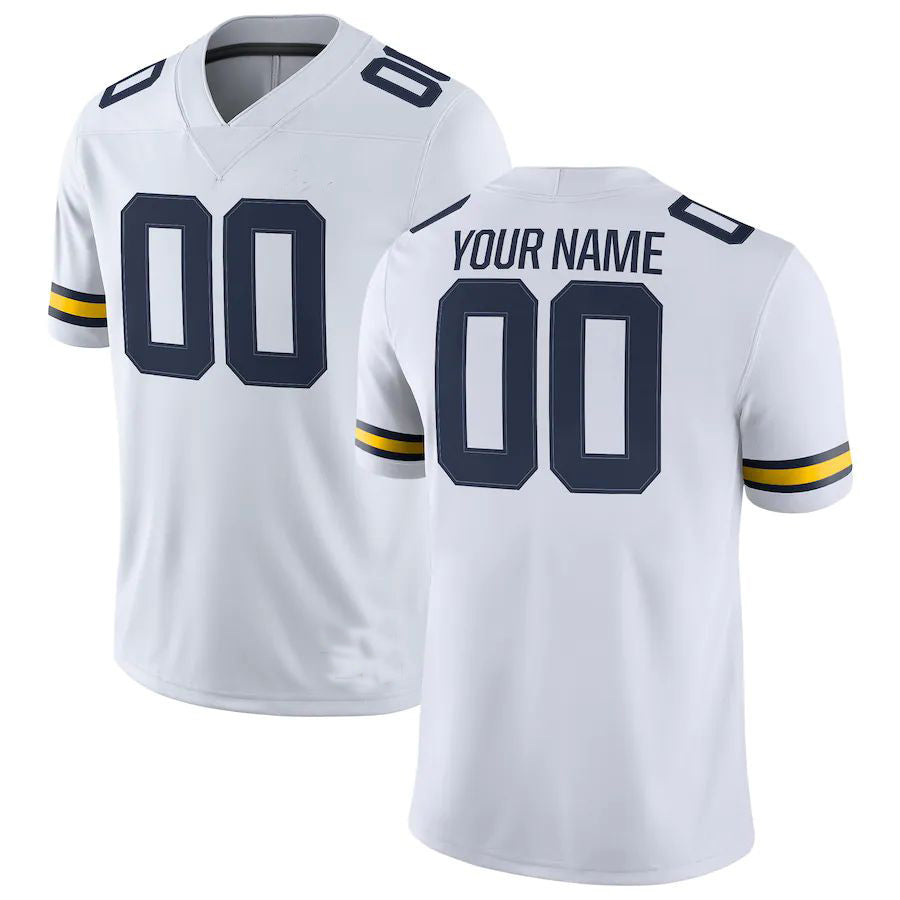 Custom White Football Shirt Top