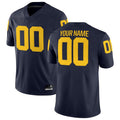 Custom Navy Football Shirt Top