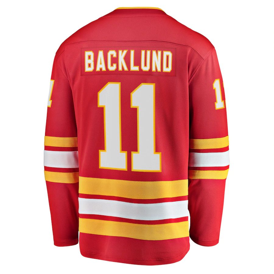 Custom #11 Red CGY Hockey Shirt Top