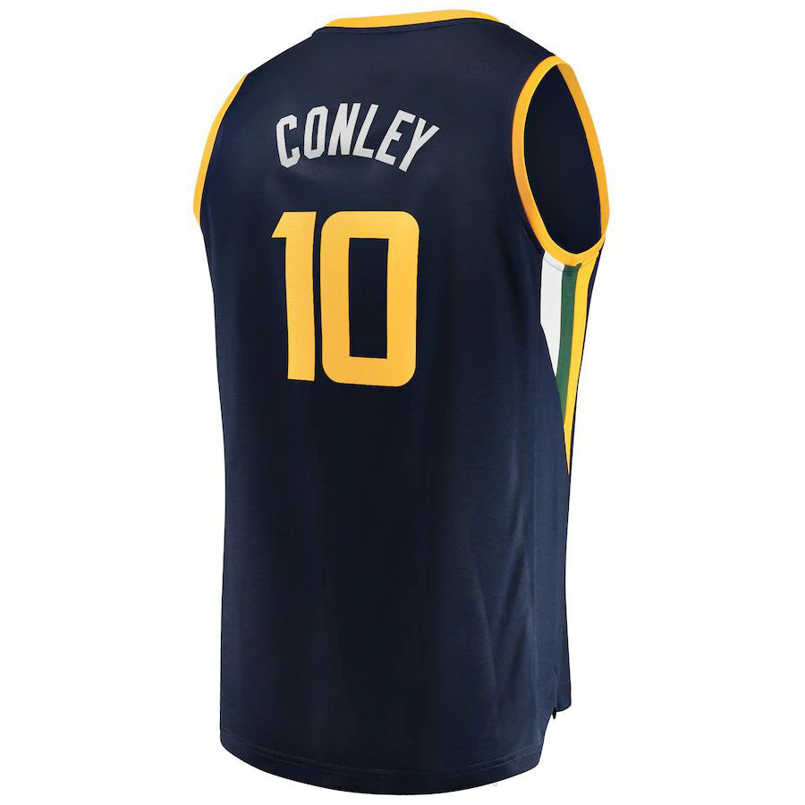 Custom #10 Navy UTA Basketball Shirt Top