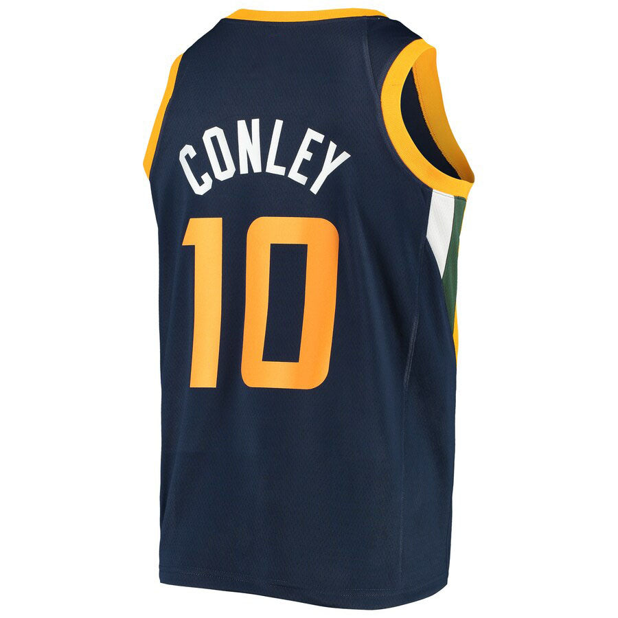 Custom #10 Navy UTA Basketball Shirt Top
