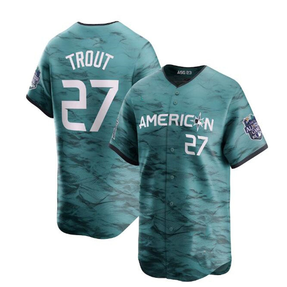 Custom #27 Teal 2023 Baseball Shirt Top