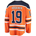 Custom #19 Orange EDM Hockey Shirt Top