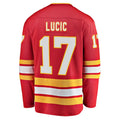 Custom #17 Red CGY Hockey Shirt Top