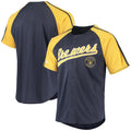 Custom Navy MIL Baseball Shirt Top