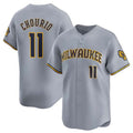 Custom #11 Grey 2024 MIL Baseball Shirt Top