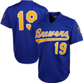 Custom #19 MIL Baseball Shirt Top