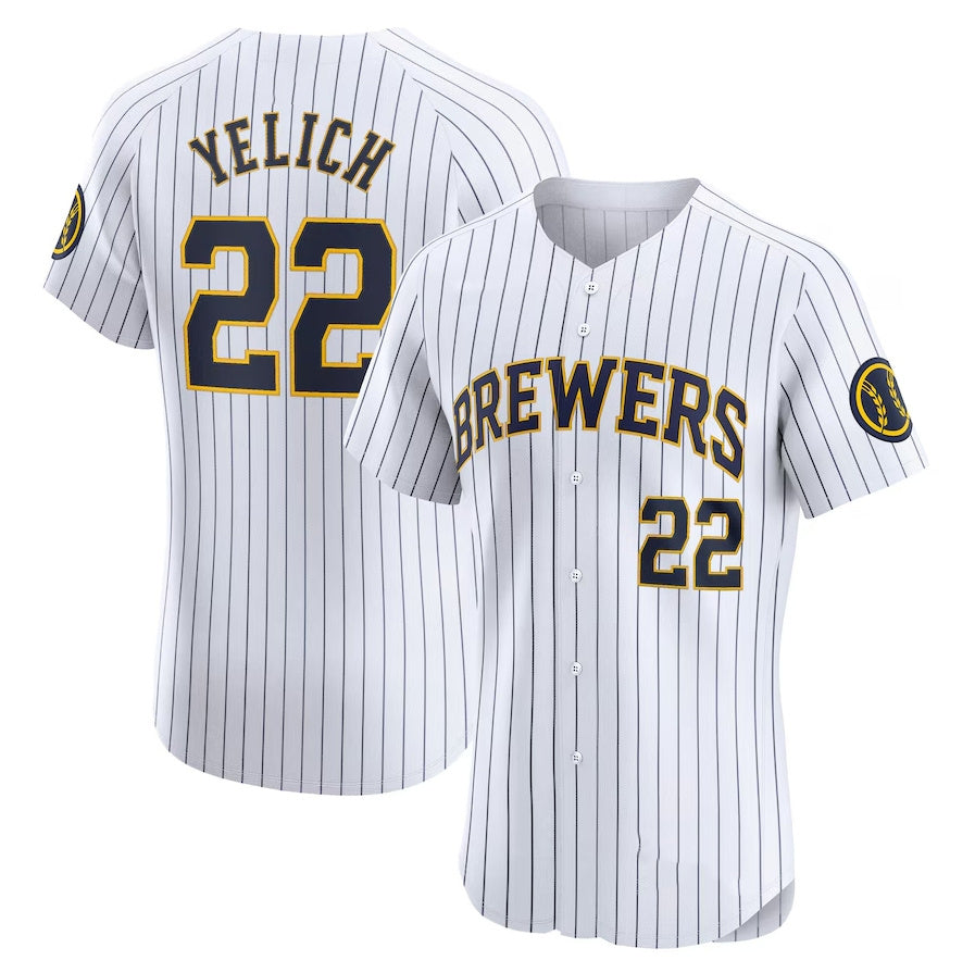 Custom #22 White MIL Baseball Shirt Top