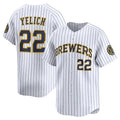 Custom #22 White MIL Baseball Shirt Top