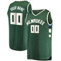 Custom Hunter Green MIL Basketball Shirt Top