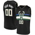 Custom Black MIL Basketball Shirt Top