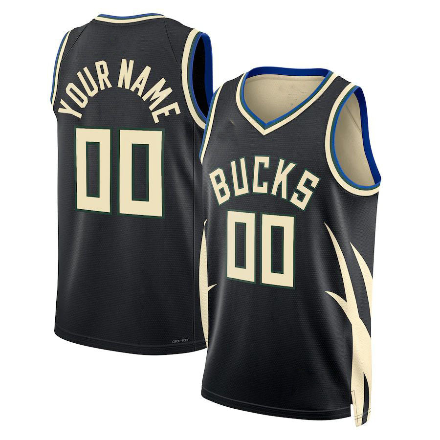 Custom #23 Black 2022 MIL Basketball Shirt Top