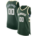 Custom #22 Hunter Green 2021 MIL Basketball Shirt Top