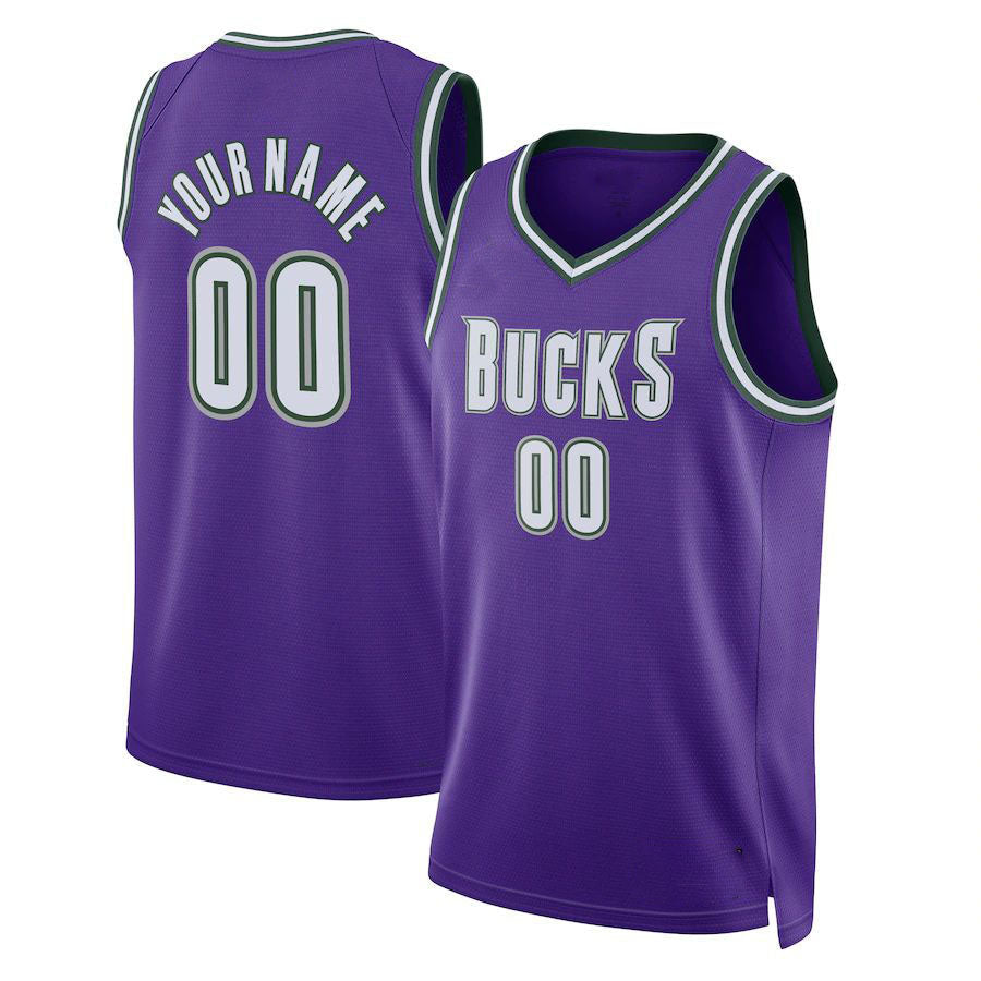 Custom #23 Purple 2022 MIL Basketball Shirt Top