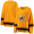 Custom Gold Hockey Shirt Top