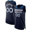 Custom Navy MIN Basketball Shirt Top