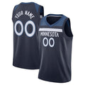 Custom Navy MIN Basketball Shirt Top